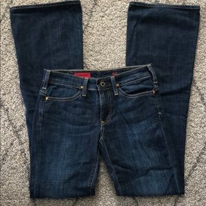 AG Adriano Goldschmied flare jeans
